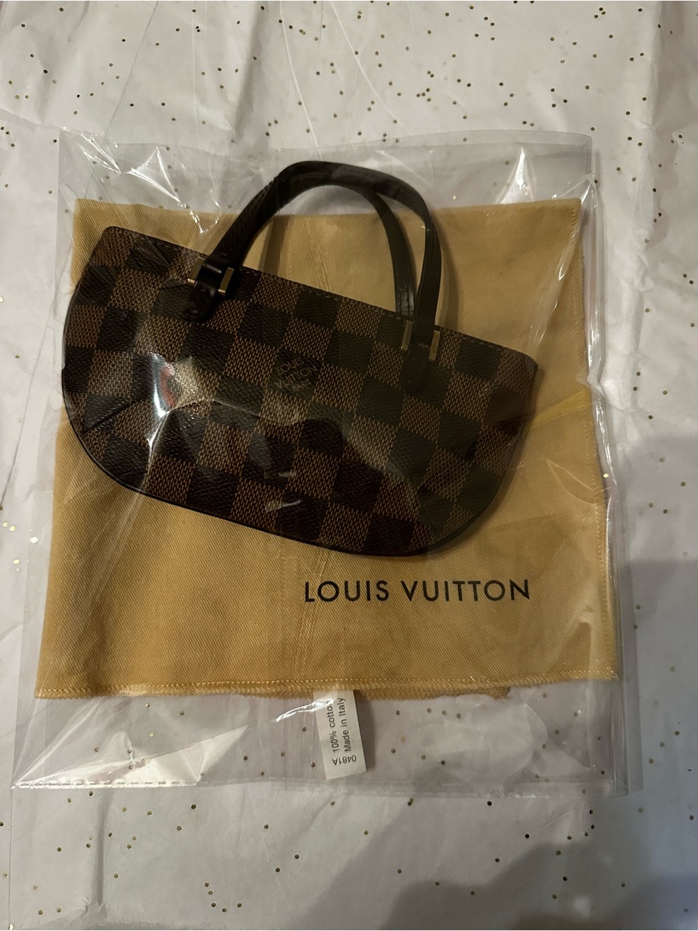 Louis Vuitton Damier Ebene Canvas Manosque GM Pochette EUC - Picture 4 of 17
